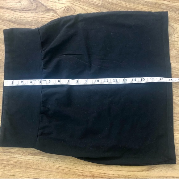 Aritzia Talula Black Tube Mini Skirt M - Picture 2 of 4